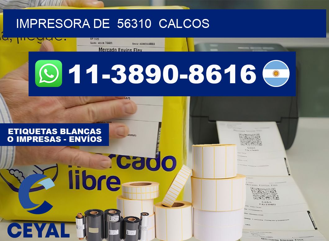 impresora de  56310  calcos