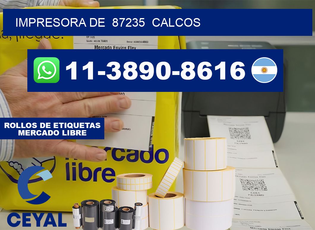 impresora de 87235 calcos