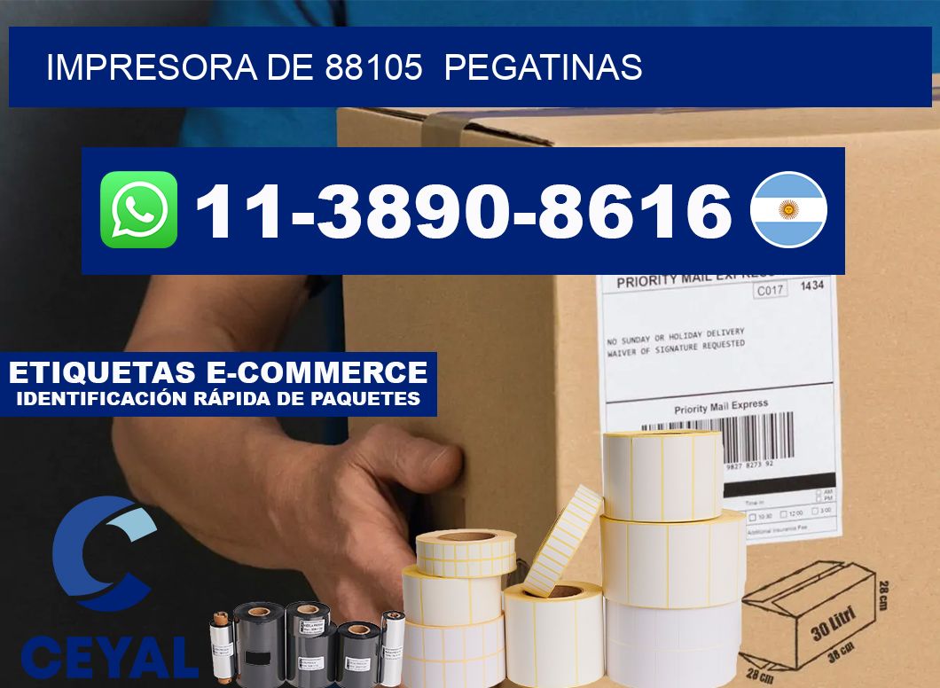 impresora de 88105  pegatinas