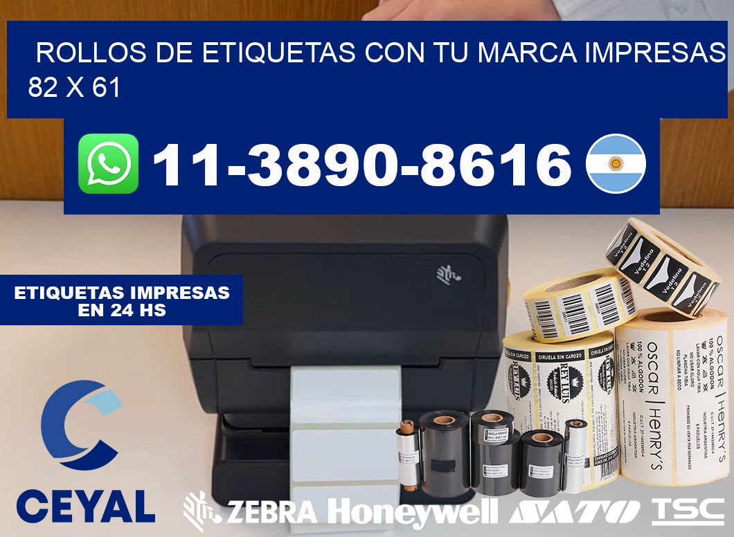 rollos de etiquetas con tu marca impresas 82 x 61