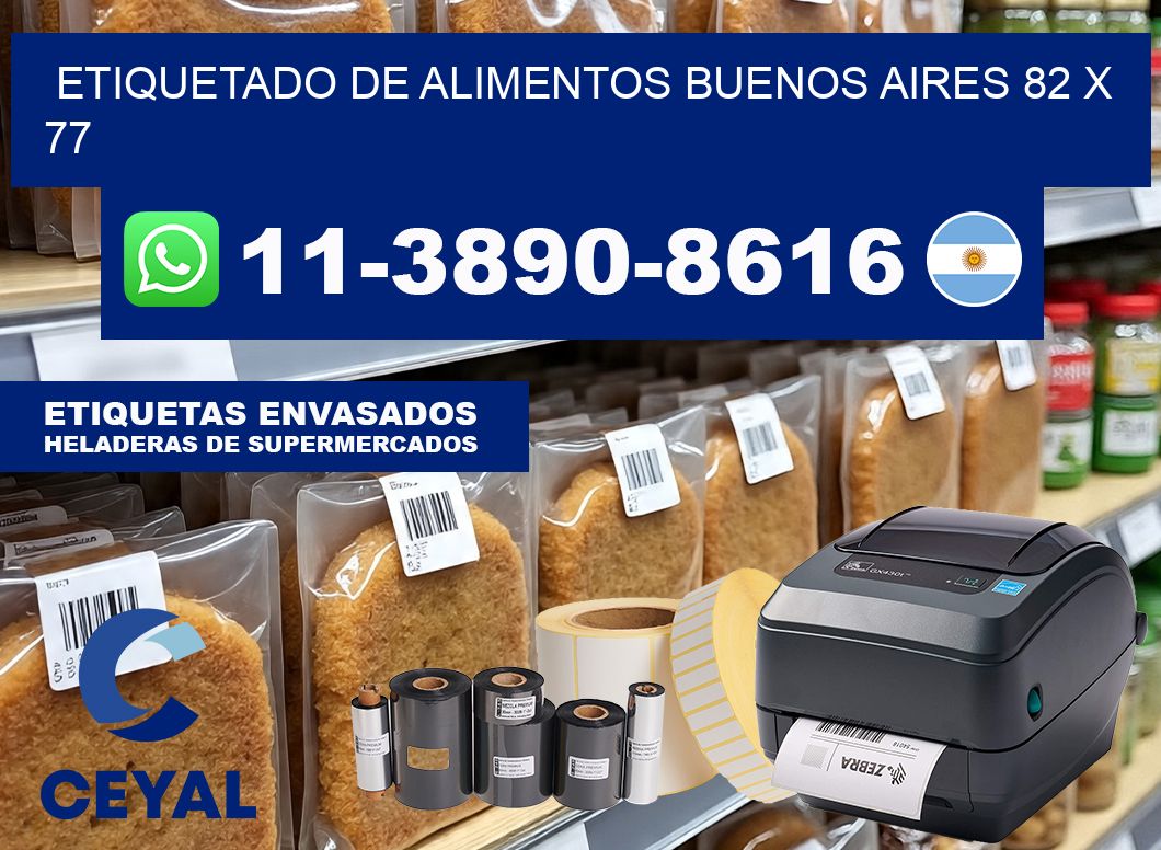 Etiquetado de alimentos buenos aires 82 x 77
