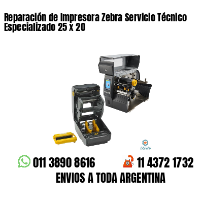 Reparación de Impresora Zebra Servicio Técnico Especializado 25 x 20
