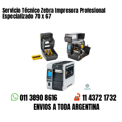 Servicio Técnico Zebra Impresora Profesional Especializado 70 x 67