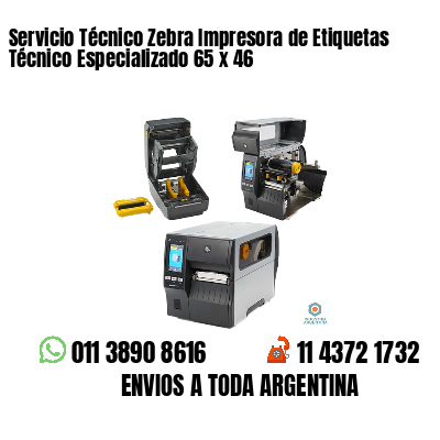Servicio Técnico Zebra Impresora de Etiquetas Técnico Especializado 65 x 46