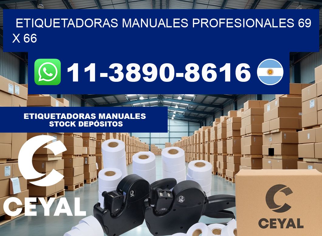etiquetadoras manuales profesionales 69 x 66