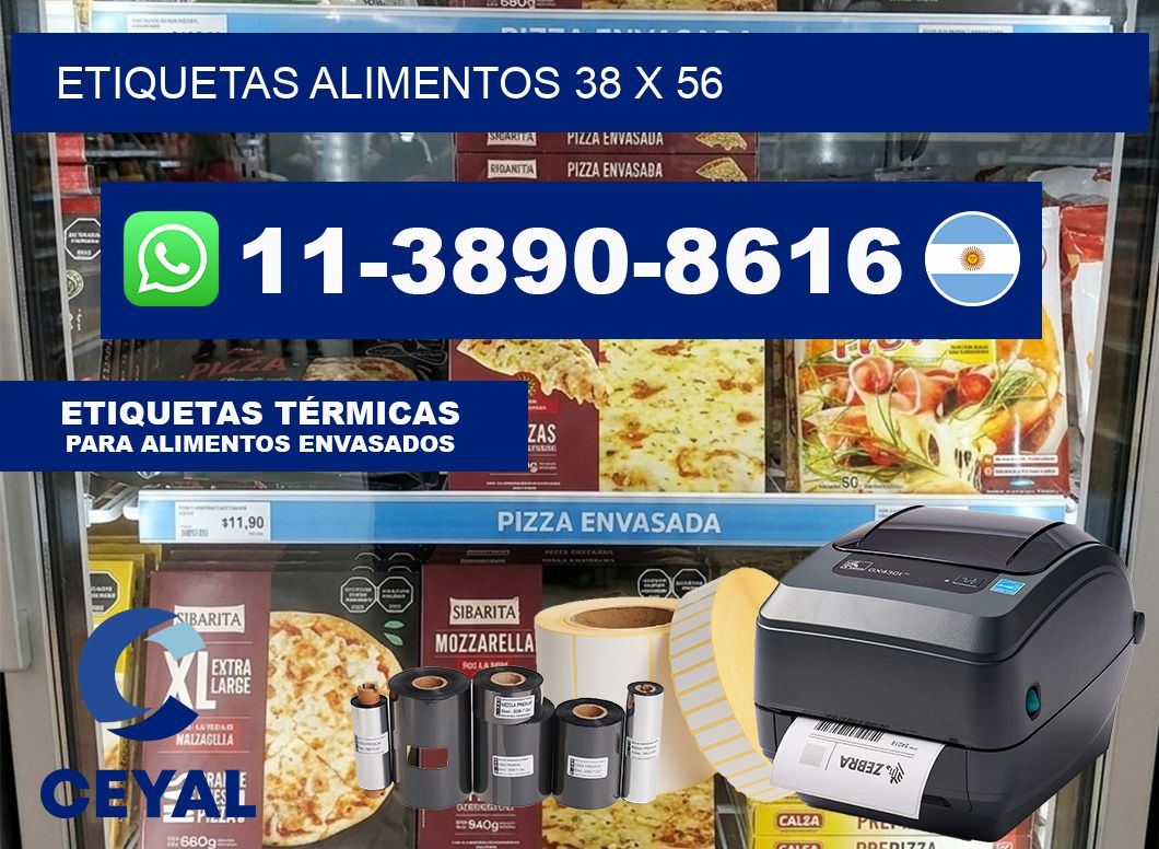 etiquetas alimentos 38 x 56