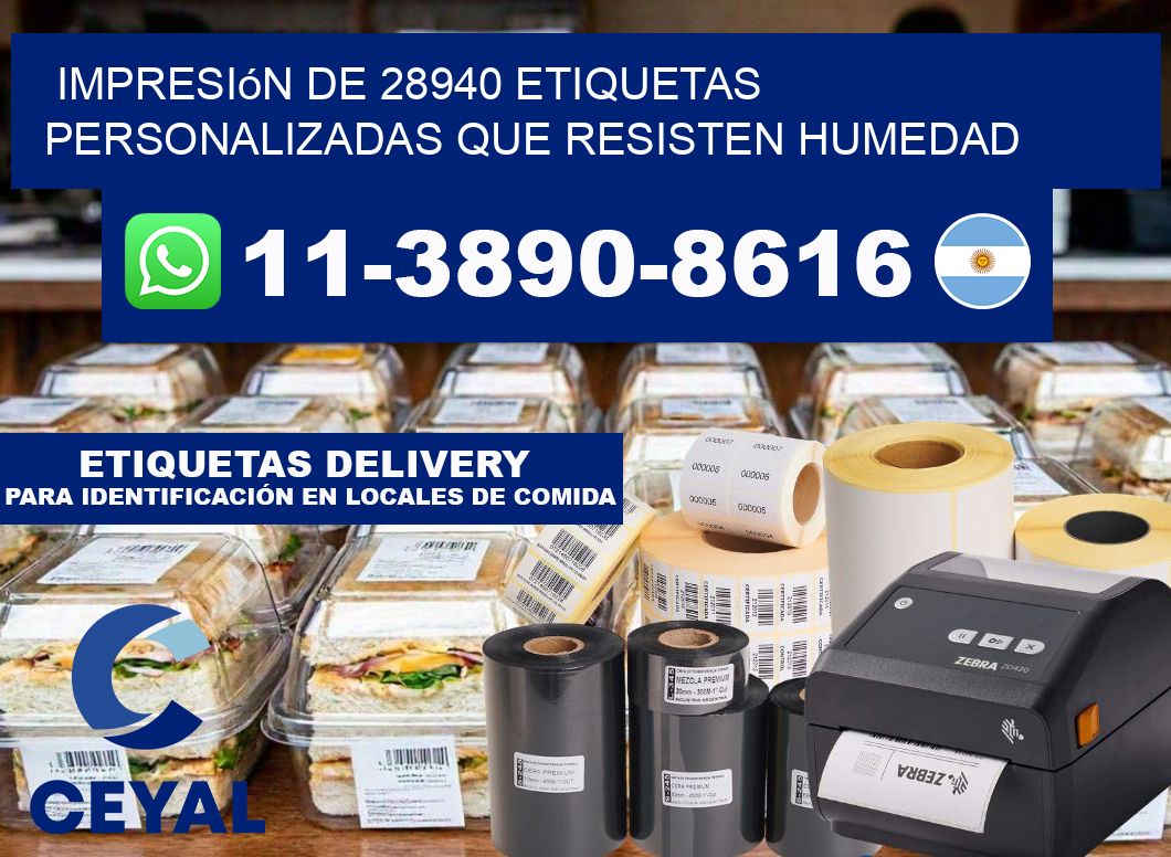 impresión de 28940 etiquetas personalizadas que resisten humedad