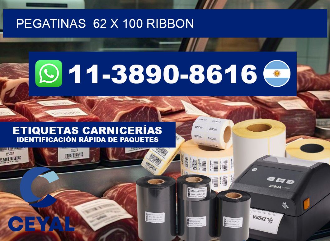 pegatinas 62 x 100 ribbon