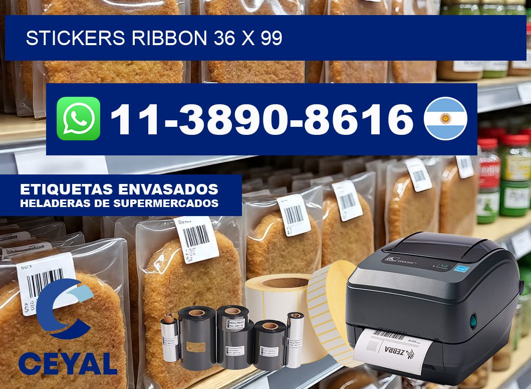 stickers ribbon 36 x 99