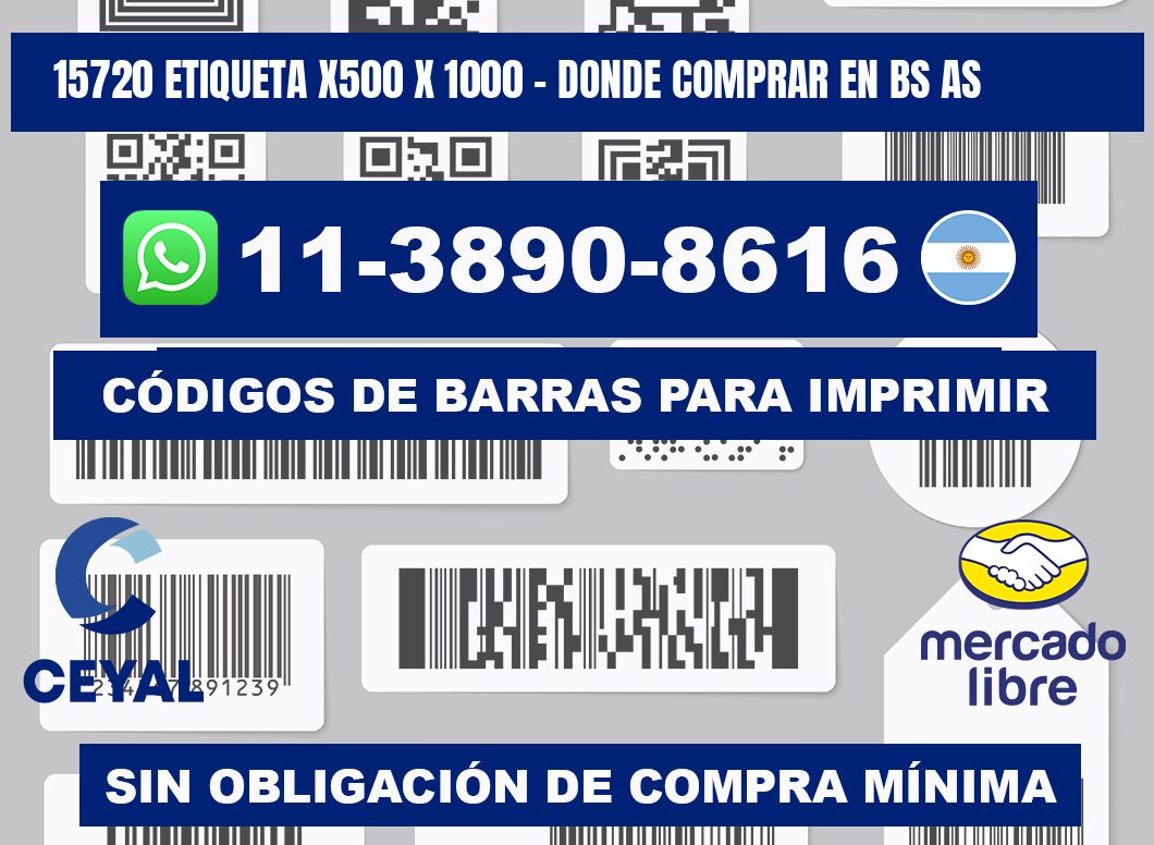 15720 etiqueta x500 x 1000 - Donde Comprar en bs as