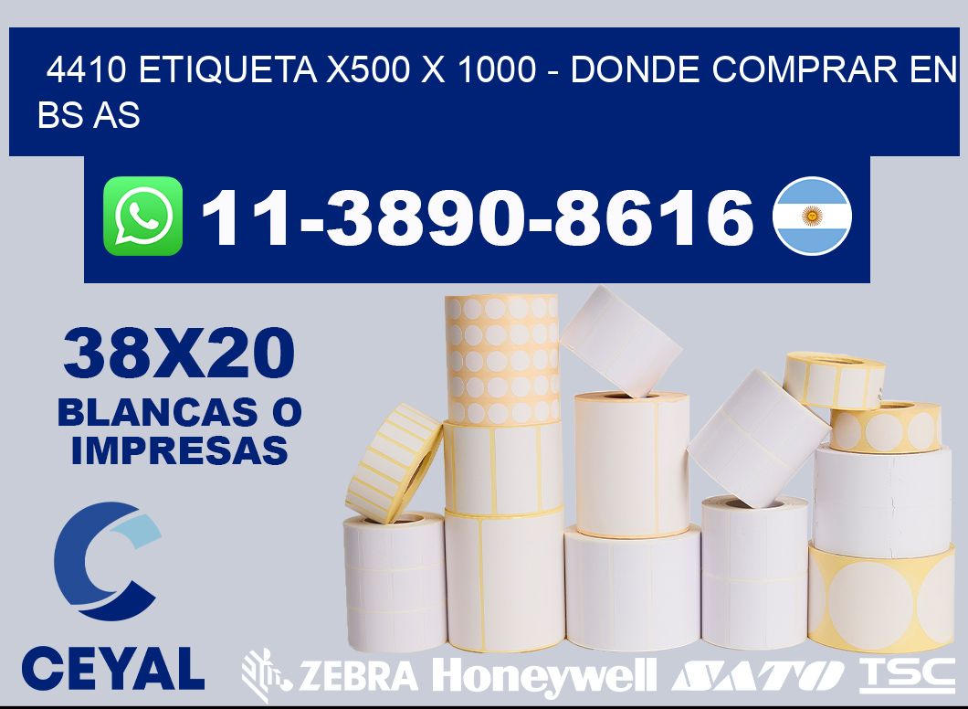 4410 etiqueta x500 x 1000 - Donde Comprar en bs as