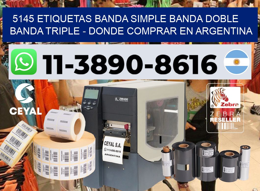 5145 etiquetas banda simple banda doble banda triple – Donde Comprar en Argentina