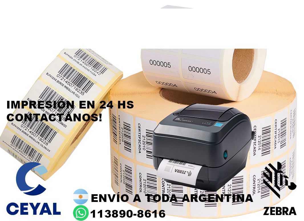 Comprar códigos de barras 24 x 31 donde están soluciones etiquetado!