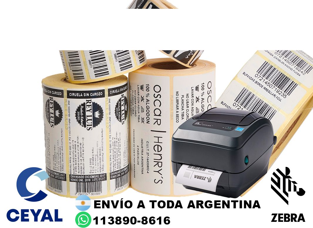 Comprar códigos de barras 57 x 85 CABA - soluciones urgentes