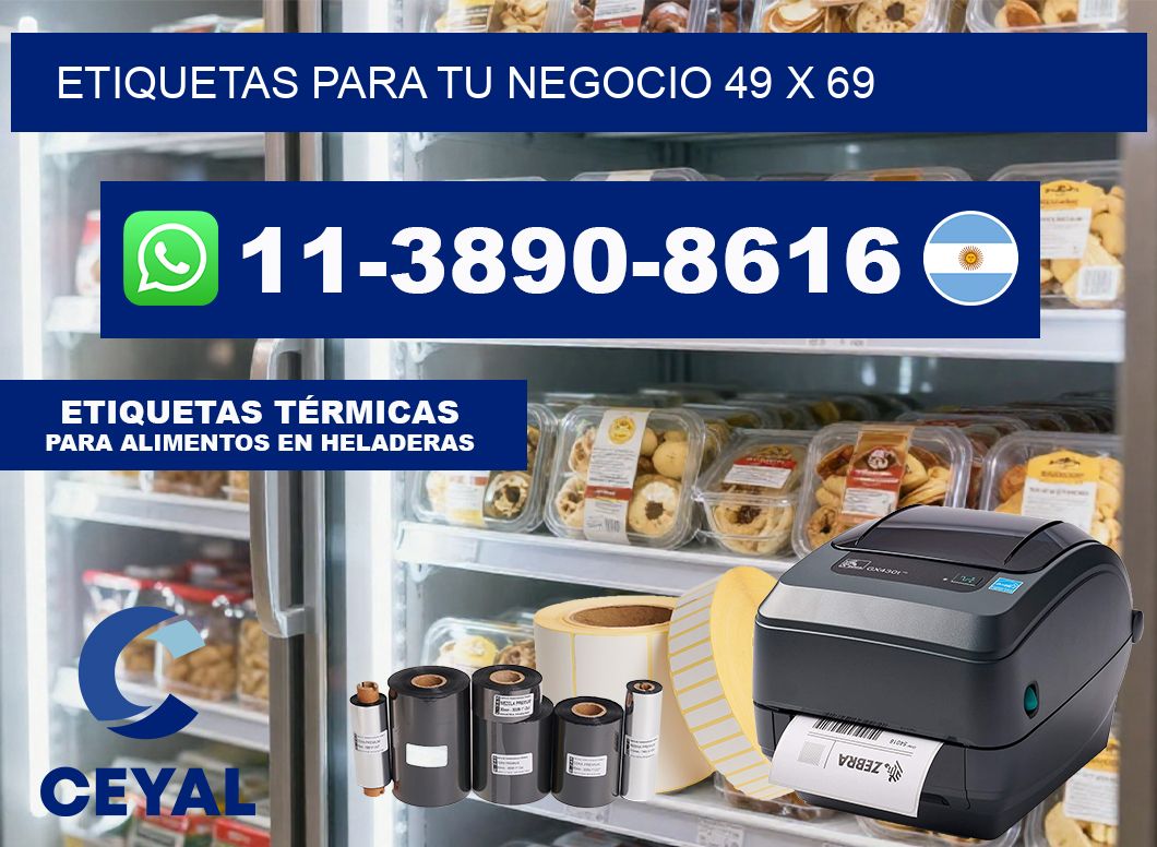Etiquetas para tu negocio 49 x 69