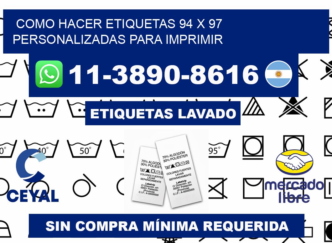 como hacer etiquetas 94 x 97 personalizadas para imprimir