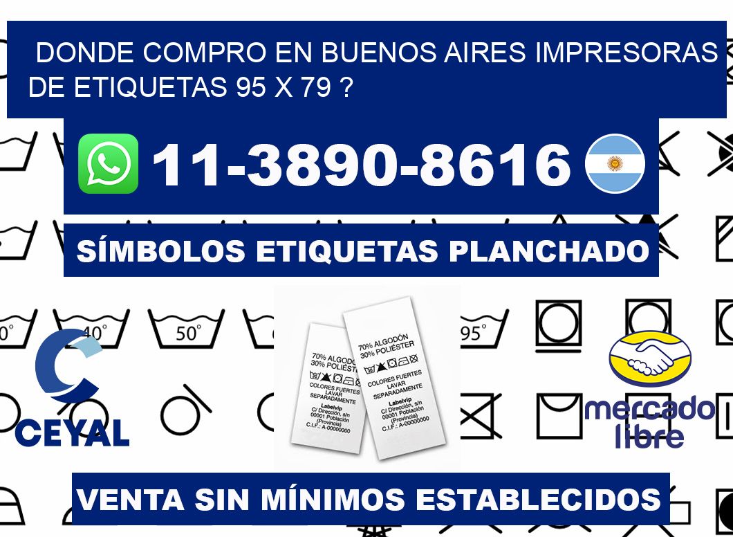donde compro en buenos aires impresoras de etiquetas 95 x 79 ?