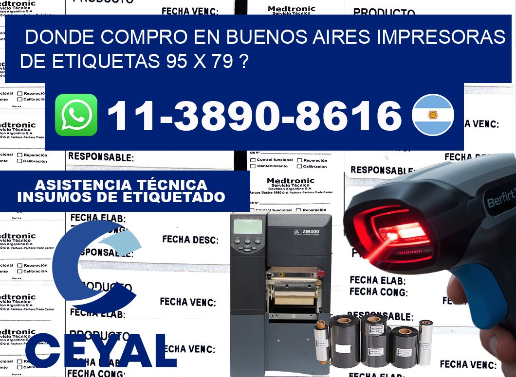 donde compro en buenos aires impresoras de etiquetas 95 x 79 ?
