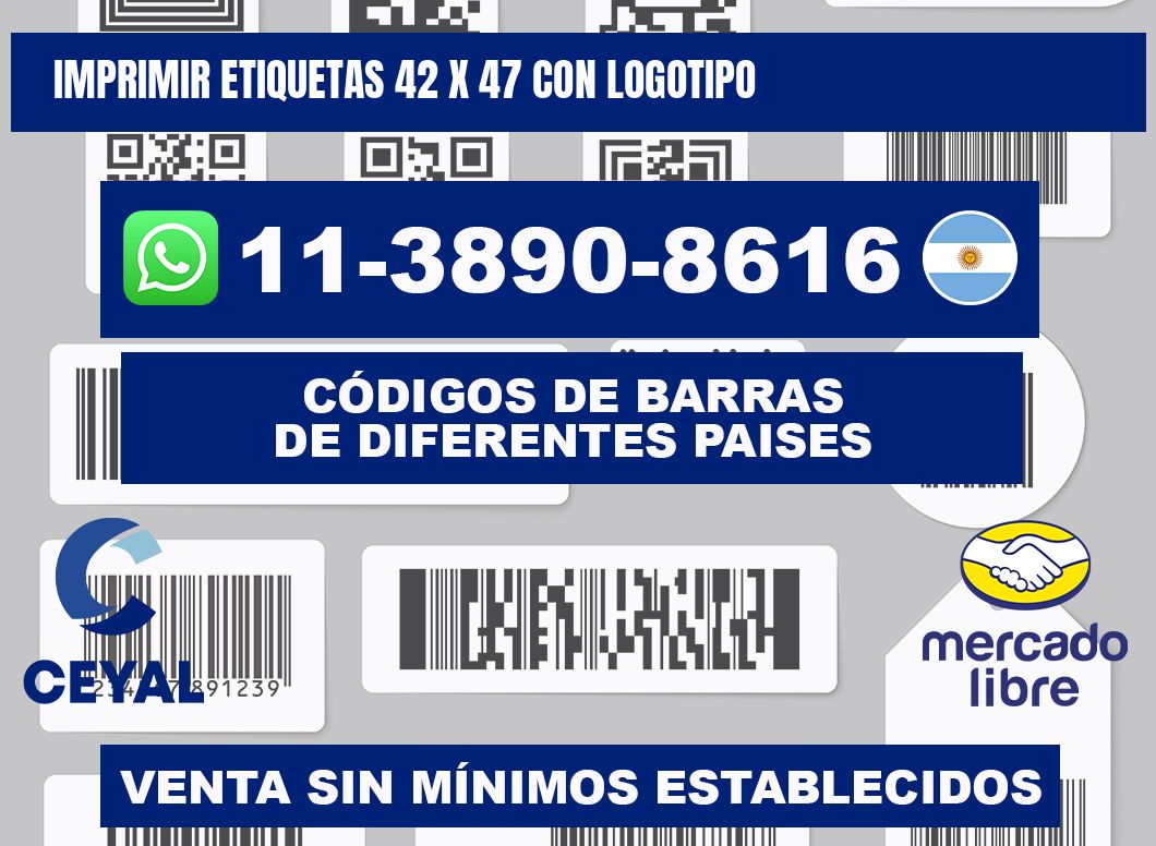 imprimir etiquetas 42 x 47 con logotipo