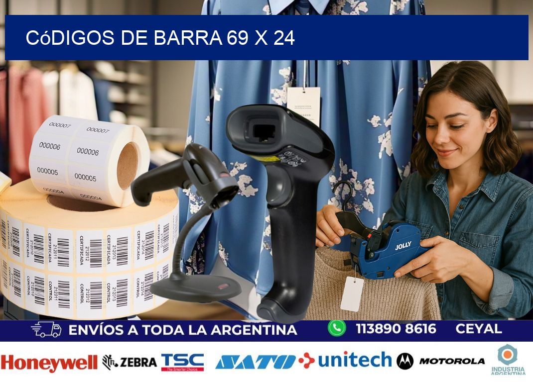 códigos de barra 69 x 24