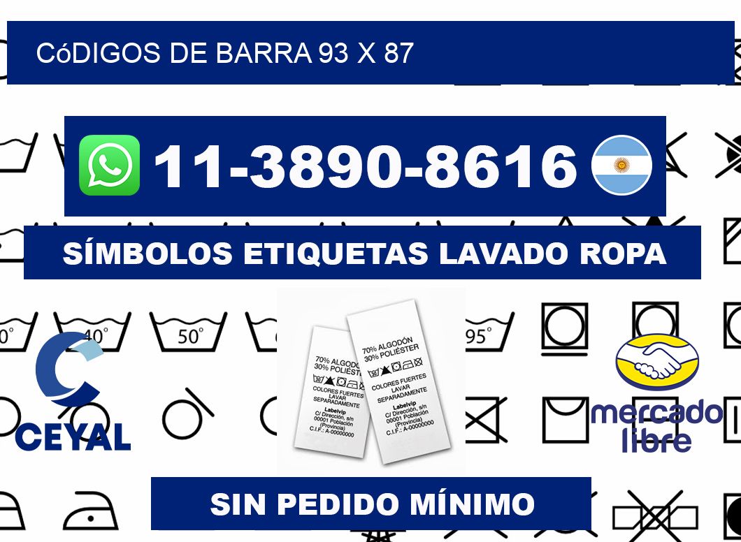 códigos de barra 93 x 87