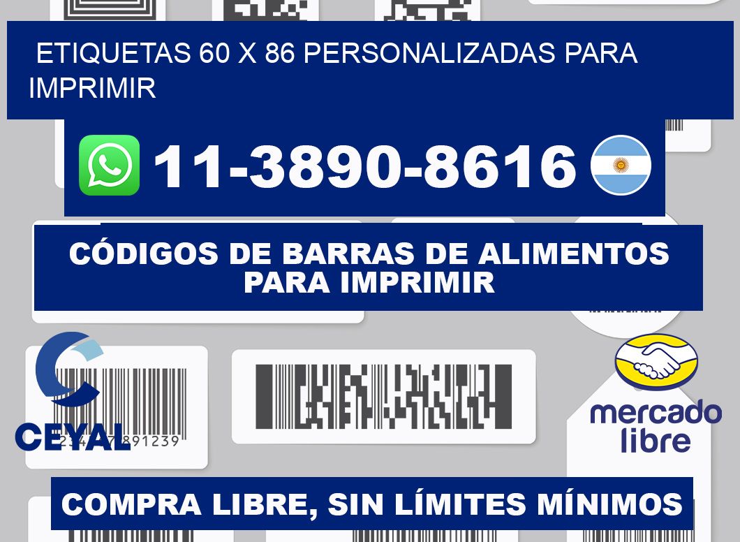 etiquetas 60 x 86 personalizadas para imprimir