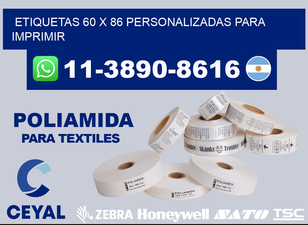 etiquetas 60 x 86 personalizadas para imprimir