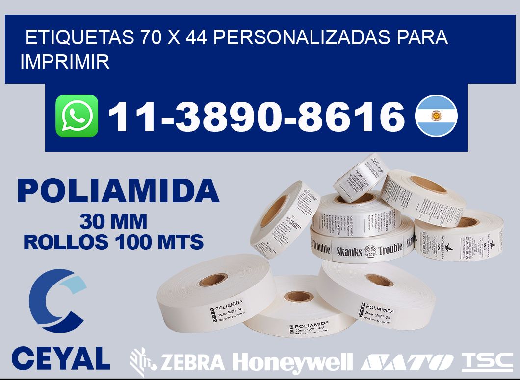 etiquetas 70 x 44 personalizadas para imprimir