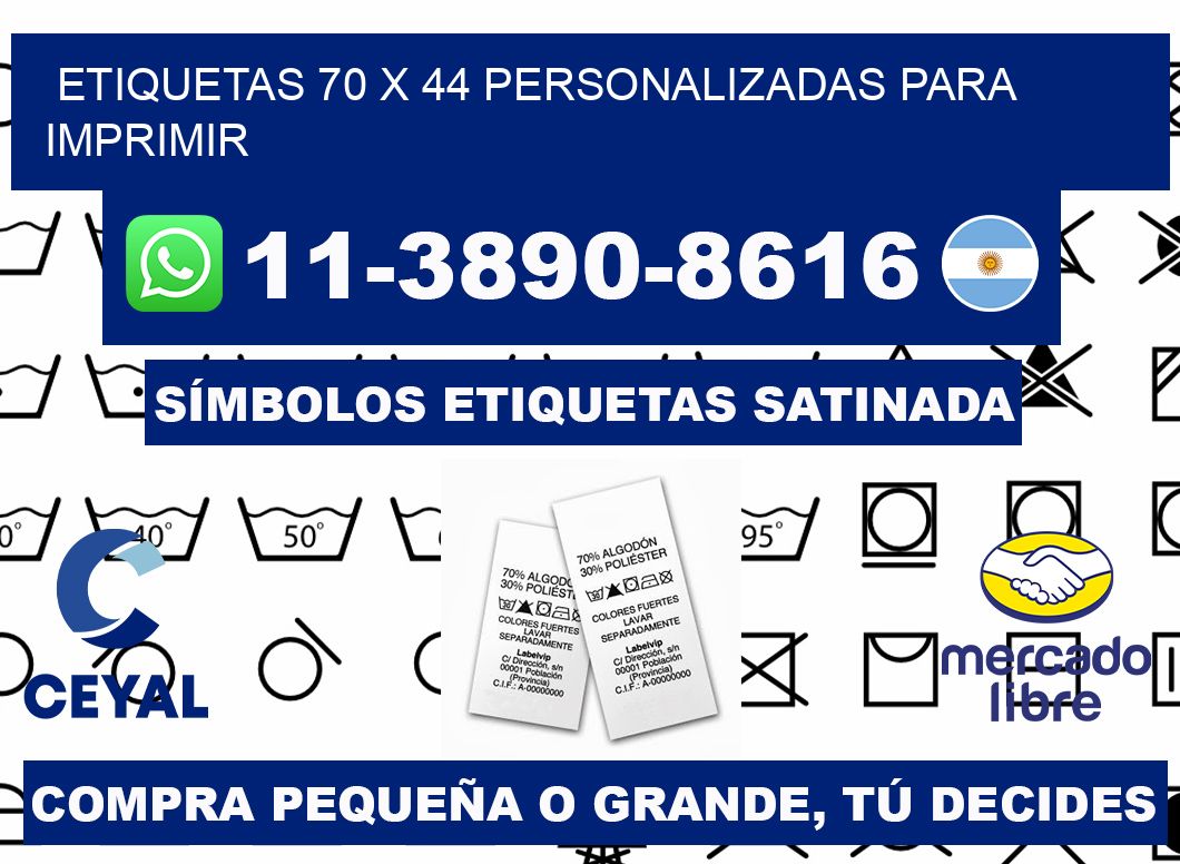 etiquetas 70 x 44 personalizadas para imprimir