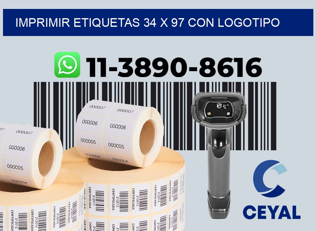 imprimir etiquetas 34 x 97 con logotipo