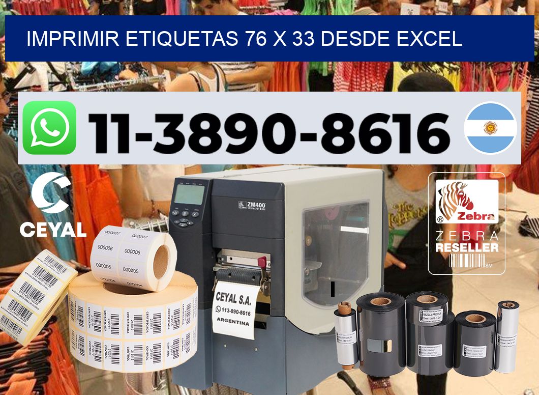 imprimir etiquetas 76 x 33 desde excel